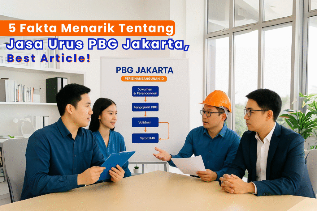 5 Fakta Menarik Tentang Jasa Urus PBG Jakarta, Best Article!