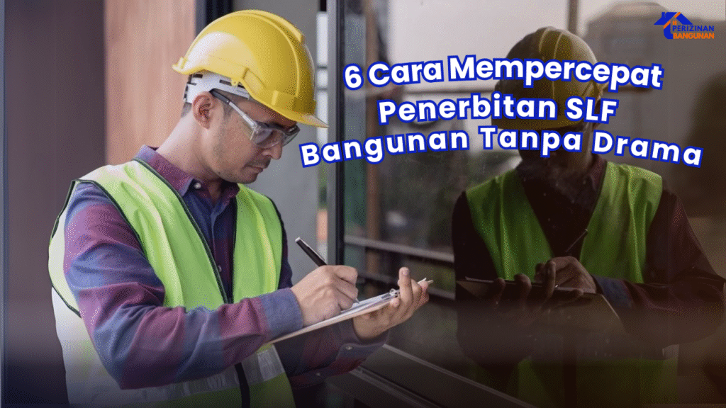 Ilustrasi inspeksi teknis sebelum penerbitanSLF