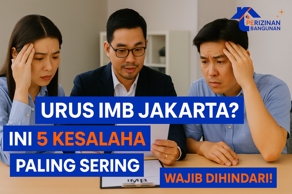 ilustrasi proses pengurusan IMB Jakarta secara legal