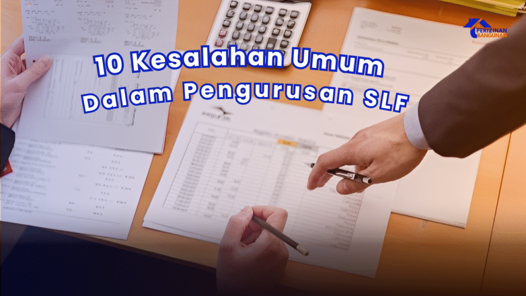 Ilustrasi kesalahan dalam pengurusan SLF gedung