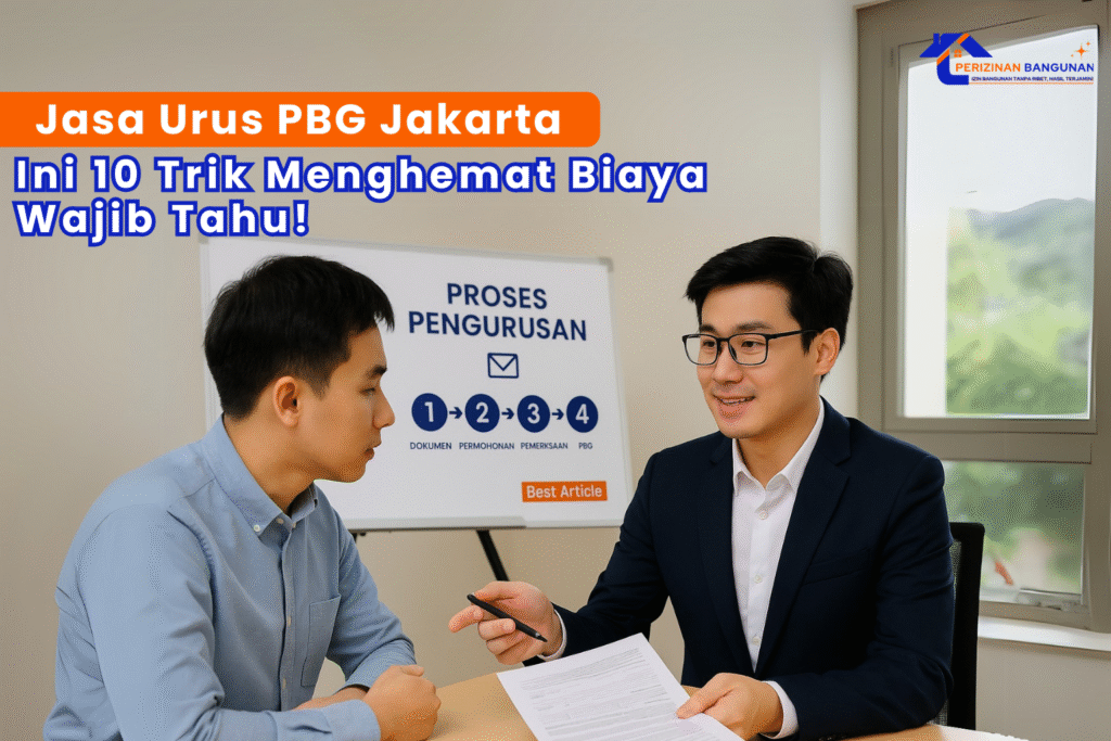 Jasa Urus PBG Jakarta, Ini 10 Trik Menghemat Biaya Wajib Tahu!