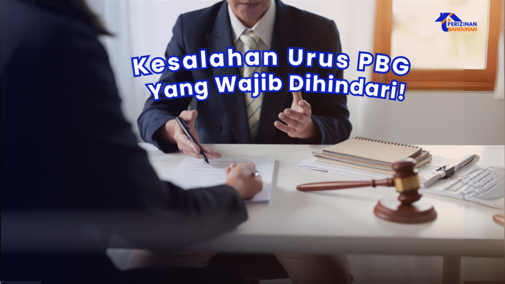 Ilustrasi kesalahan urus PBG yang wajib dihindari