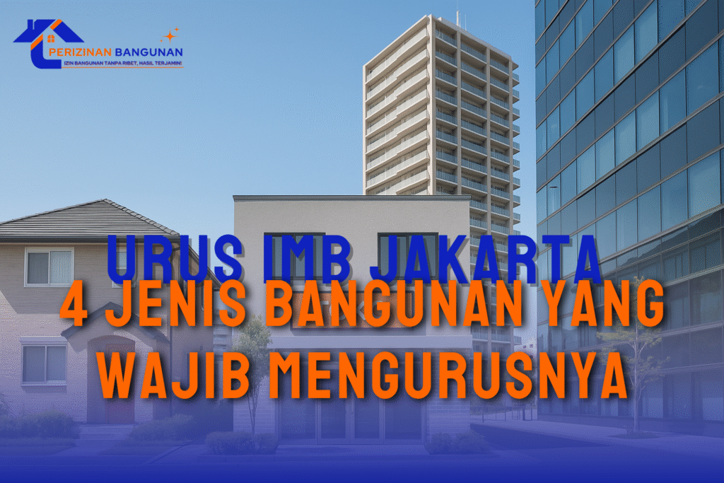 urus imb jakarta 4 jenis bangunan yang wajib mengurusnya