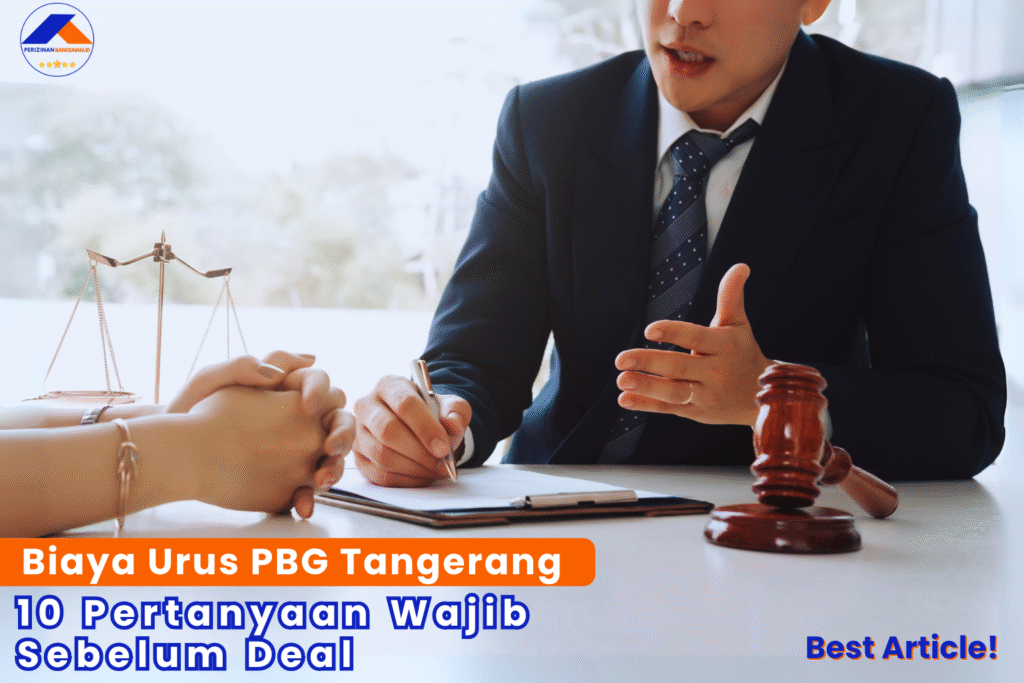 Biaya Urus PBG Tangerang