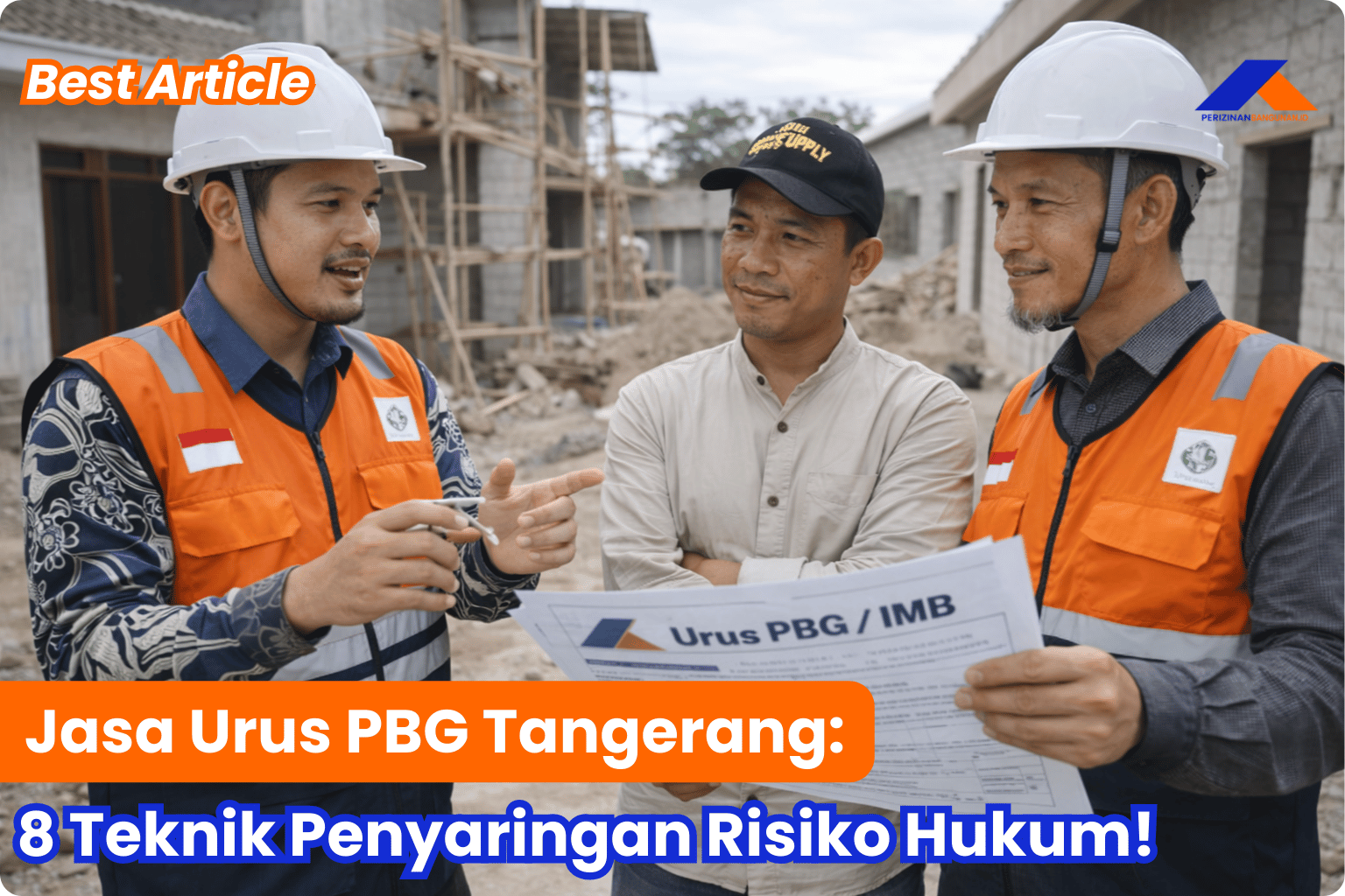 Jasa Urus PBG Tangerang: 8 Teknik Penyaringan Risiko Hukum! Best Agency