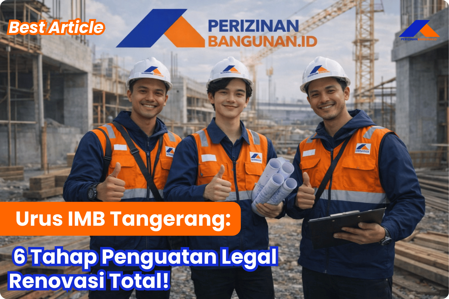 Urus IMB Tangerang: 6 Tahap Penguatan Legal Renovasi Total! Best Article