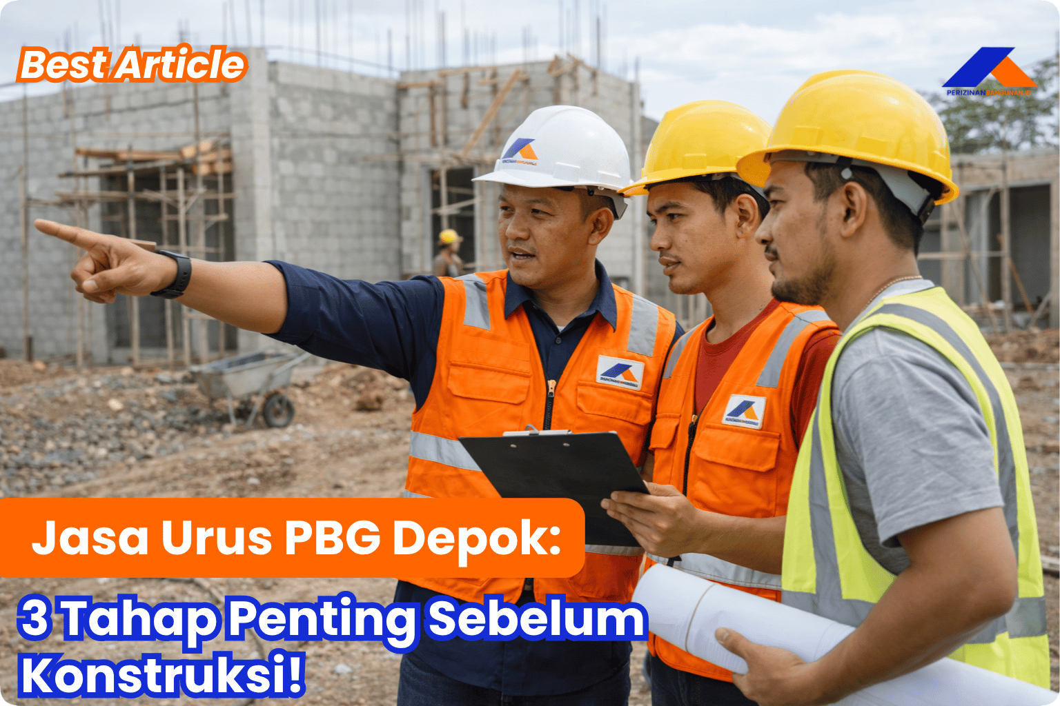 Jasa Urus PBG Depok: 3 Tahap Penting Sebelum Konstruksi! Best Agency