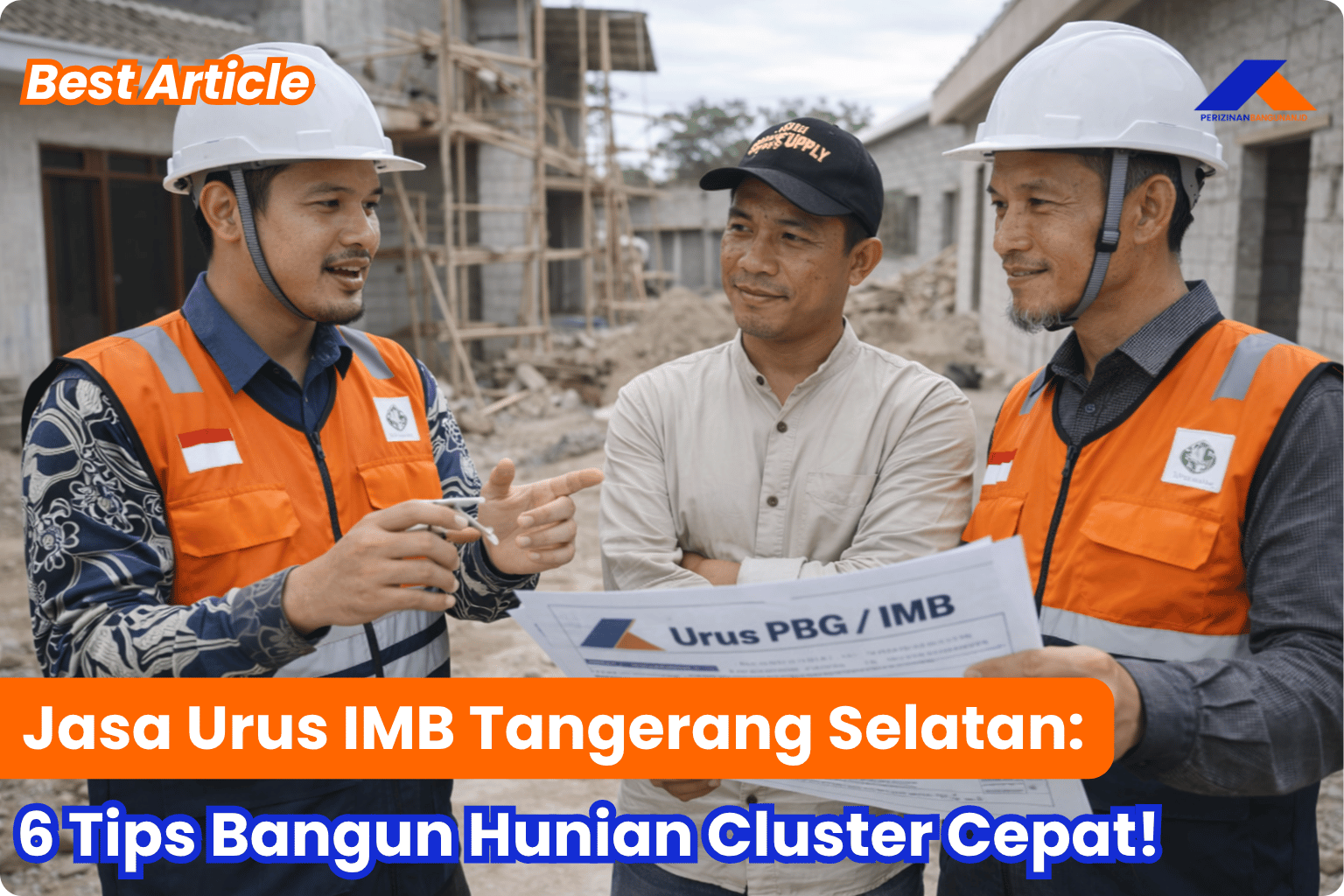Jasa Urus IMB Tangerang Selatan: 6 Tips Bangun Hunian Cluster Cepat! Best Agency