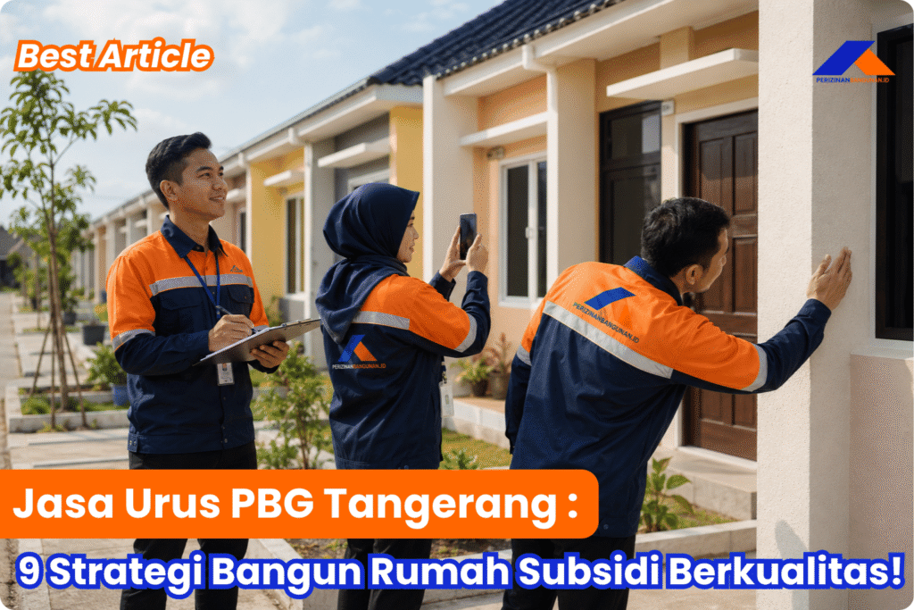 Jasa Urus PBG Tangerang