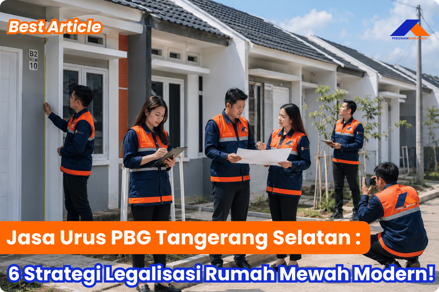 Jasa Urus PBG Tangerang Selatan: 6 Strategi Legalisasi Rumah Mewah Modern! Best Agency