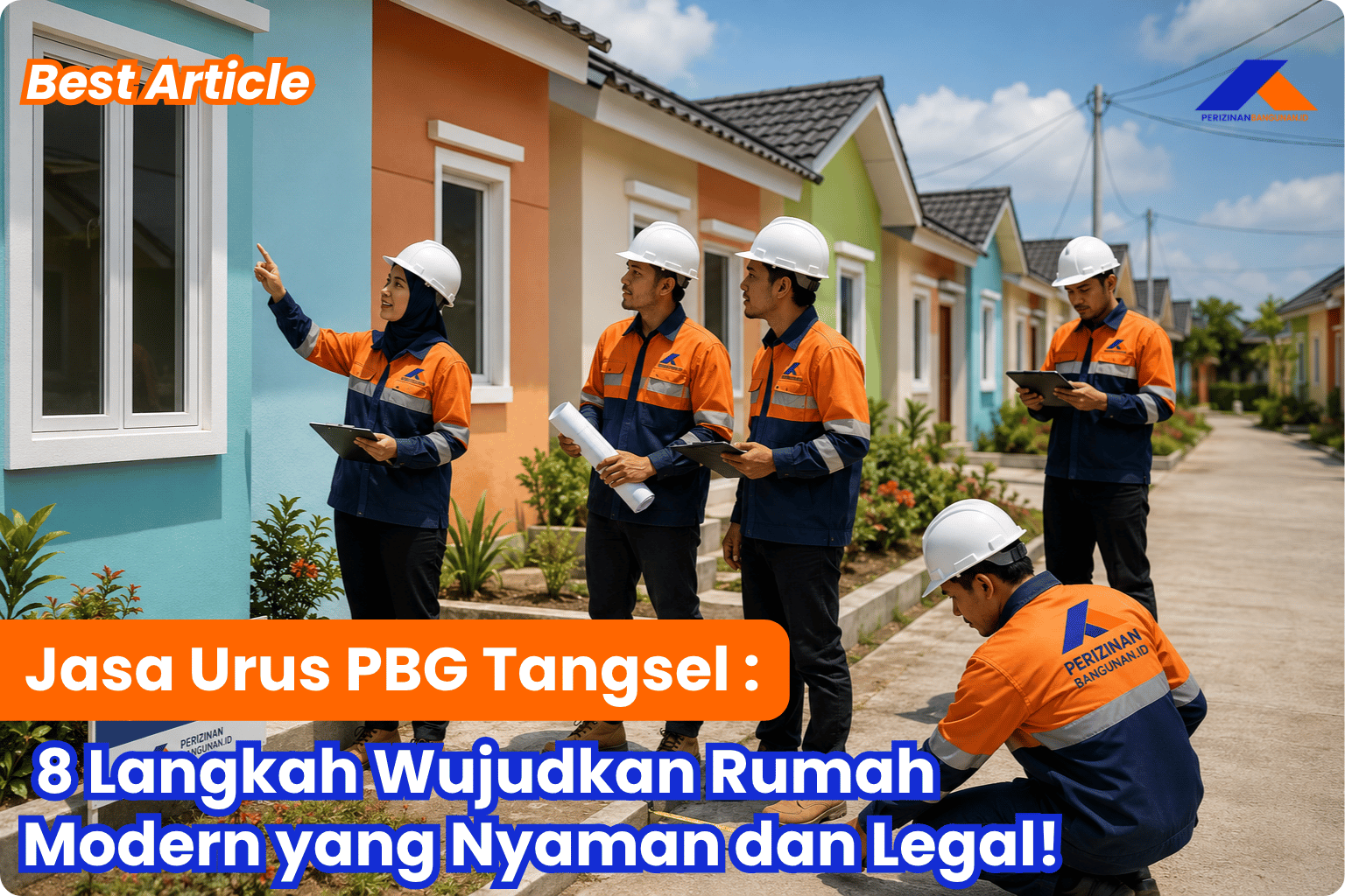 Jasa Urus PBG Tangsel: 8 Langkah Wujudkan Rumah Modern yang Nyaman dan Legal! Best Agency