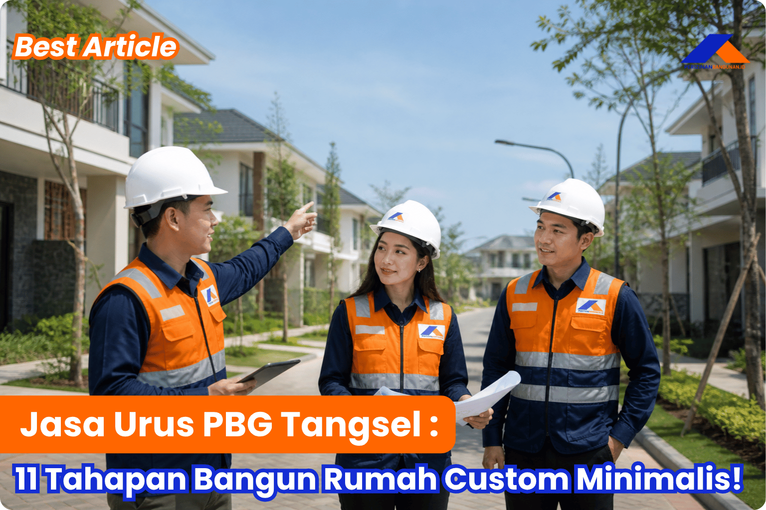 Jasa Urus PBG Tangsel: 11 Tahapan Bangun Rumah Custom Minimalis! Best Agency