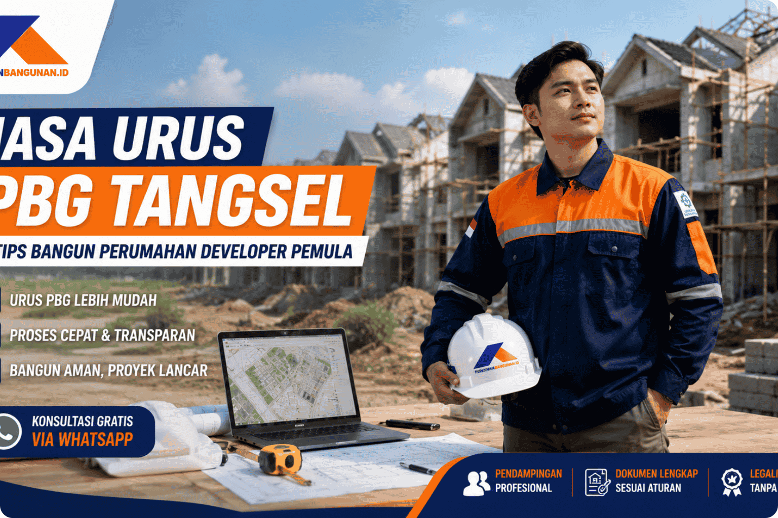 Jasa Urus PBG Tangsel: 9 Tips Bangun Perumahan Developer Pemula! Best Agency