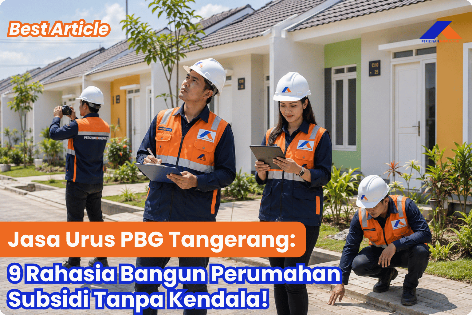 Jasa Urus PBG Tangerang: 9 Rahasia Bangun Perumahan Subsidi Tanpa Kendala! Best Agency