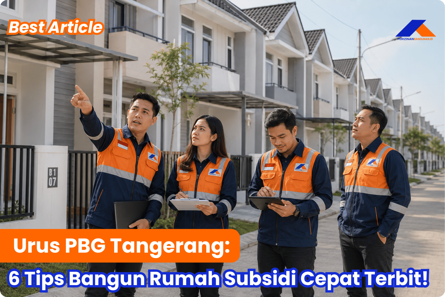 Urus PBG Tangerang: 6 Tips Bangun Rumah Subsidi Cepat Terbit! Best Article