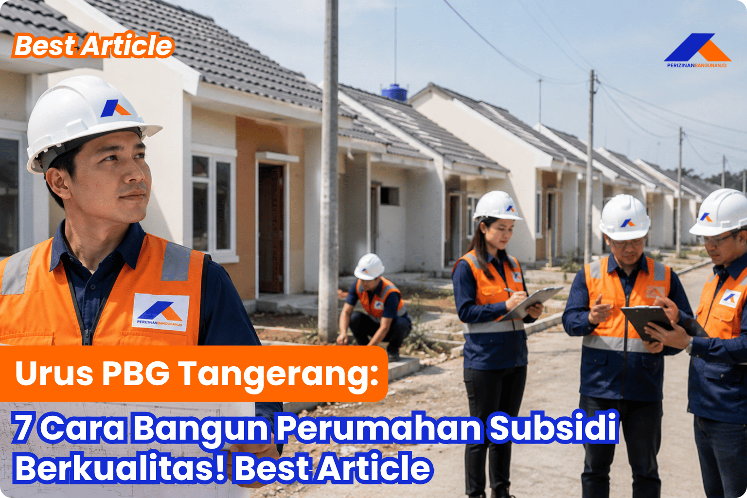 Urus PBG Tangerang: 7 Cara Bangun Perumahan Subsidi Berkualitas! Best Article