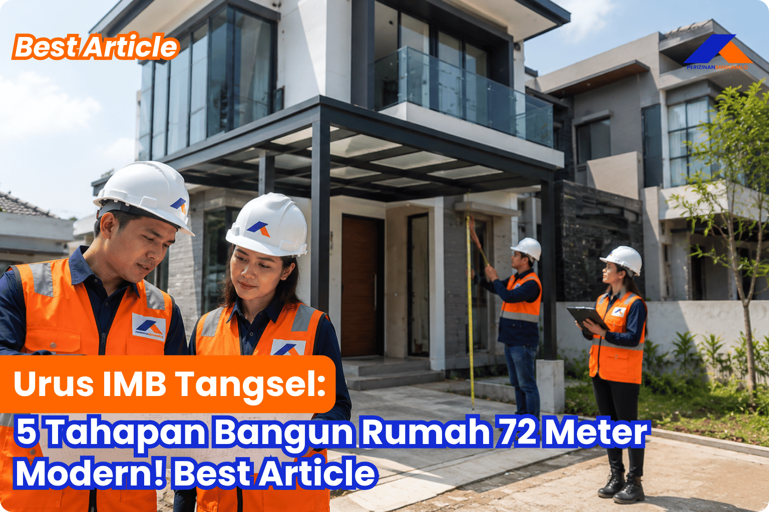 Urus IMB Tangsel: 5 Tahapan Bangun Rumah 72 Meter Modern! Best Article