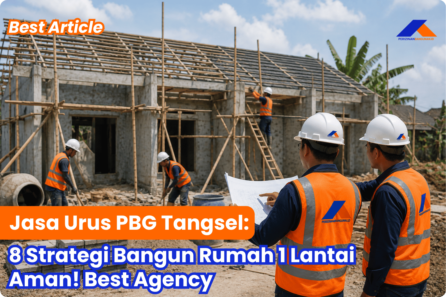 Jasa Urus PBG Tangsel: 8 Strategi Bangun Rumah 1 Lantai Aman! Best Agency