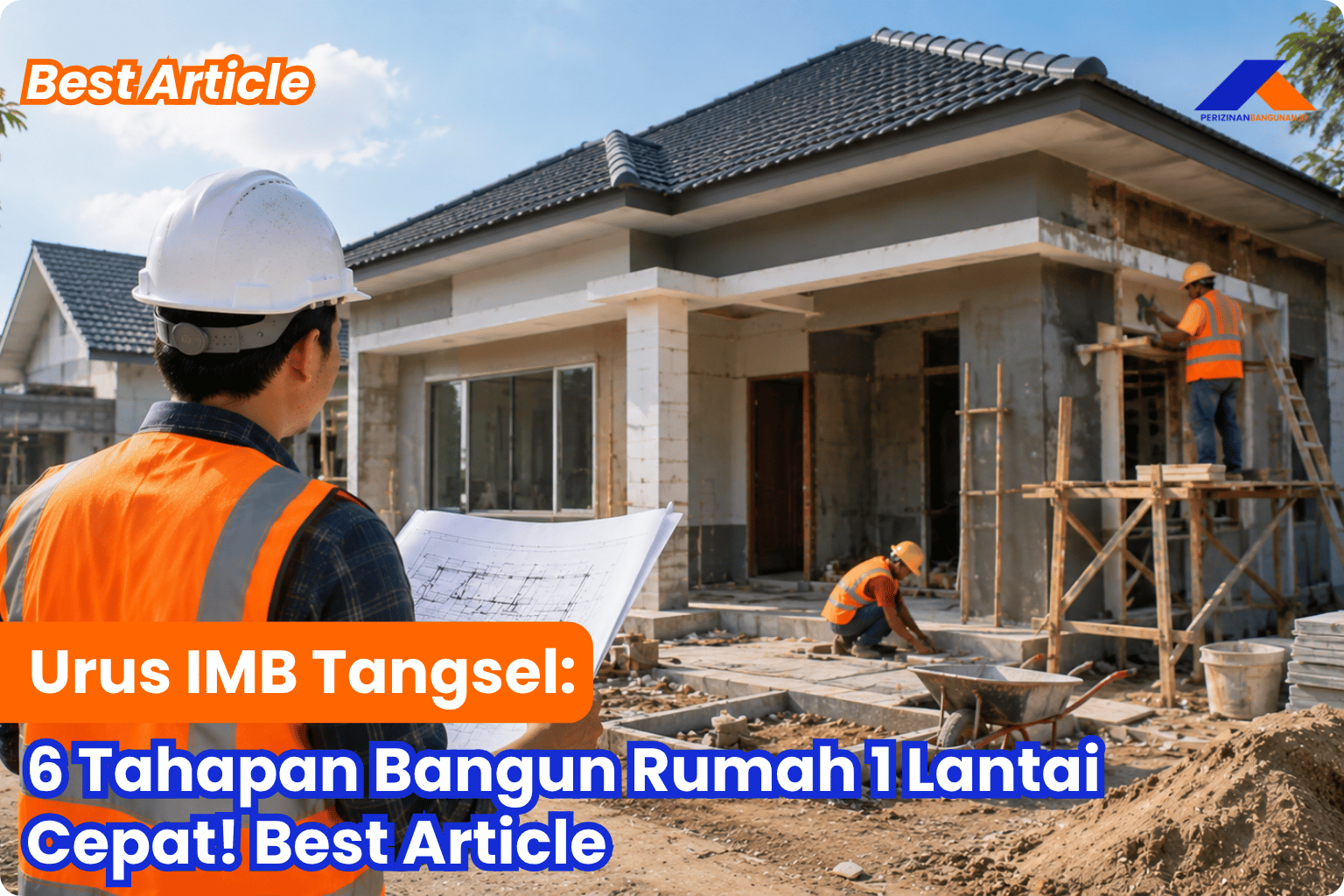 Urus IMB Tangsel: 6 Tahapan Bangun Rumah 1 Lantai Cepat! Best Article