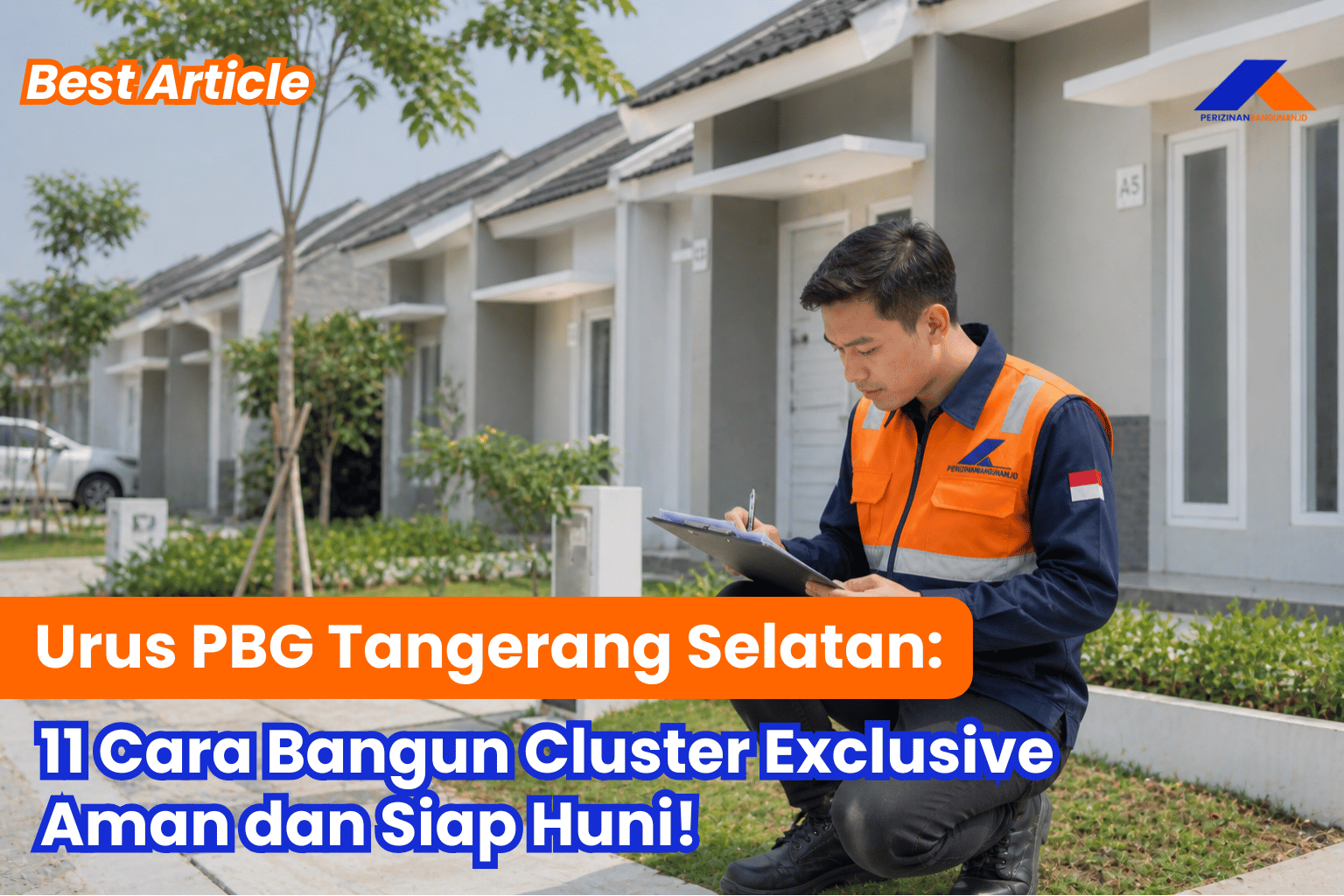 Urus PBG Tangerang Selatan: 11 Cara Bangun Cluster Exclusive Aman! Best Article