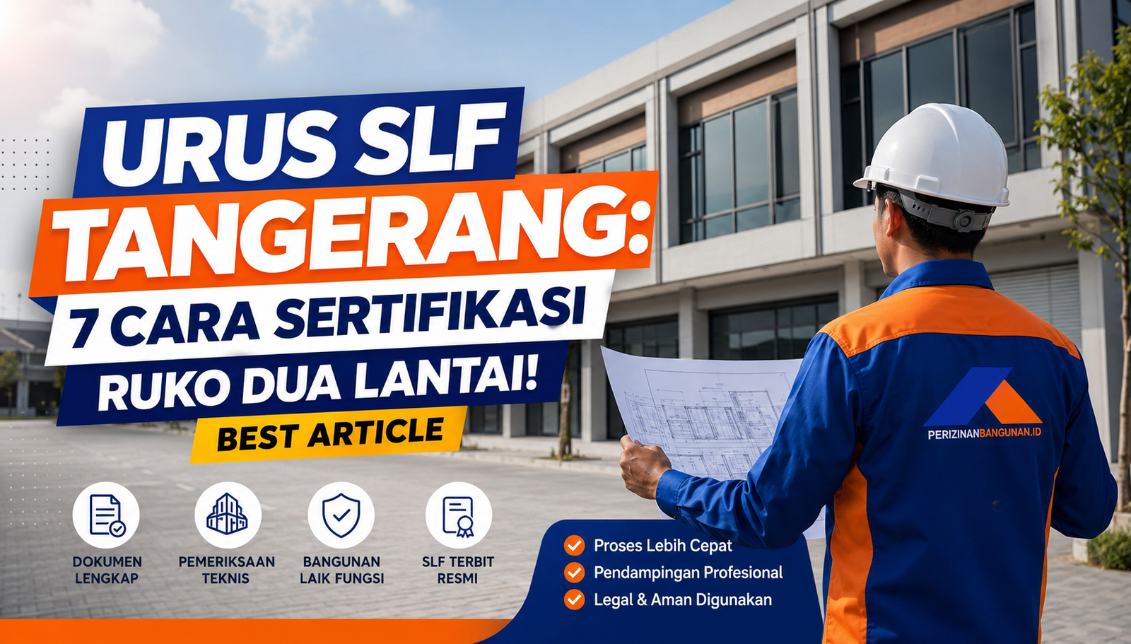 Urus SLF Tangerang: 7 Cara Sertifikasi Ruko Dua Lantai yang Lebih Cepat! Best Article