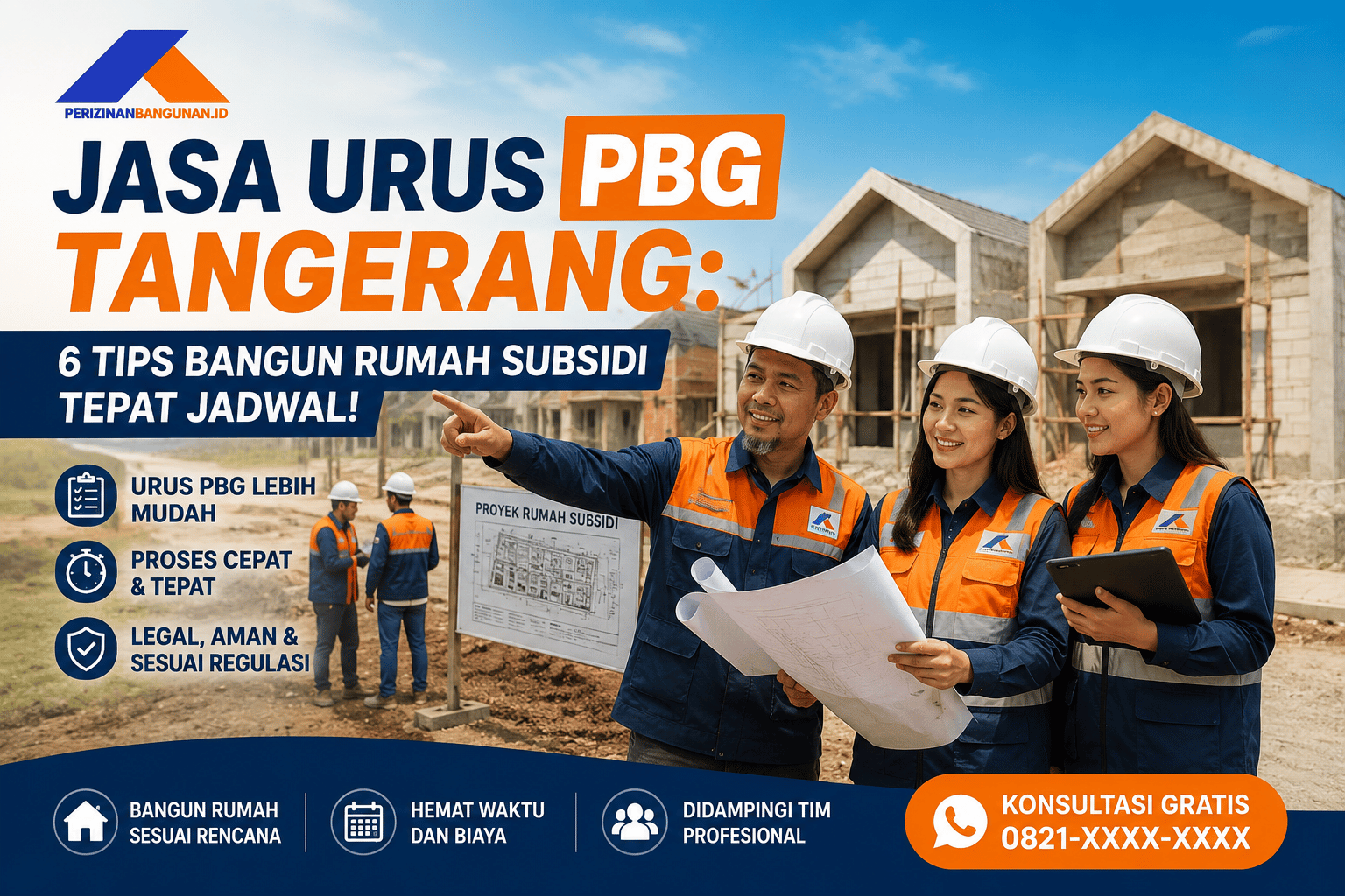 Jasa Urus PBG Tangerang: 6 Tips Bangun Rumah Subsidi Tepat Jadwal!