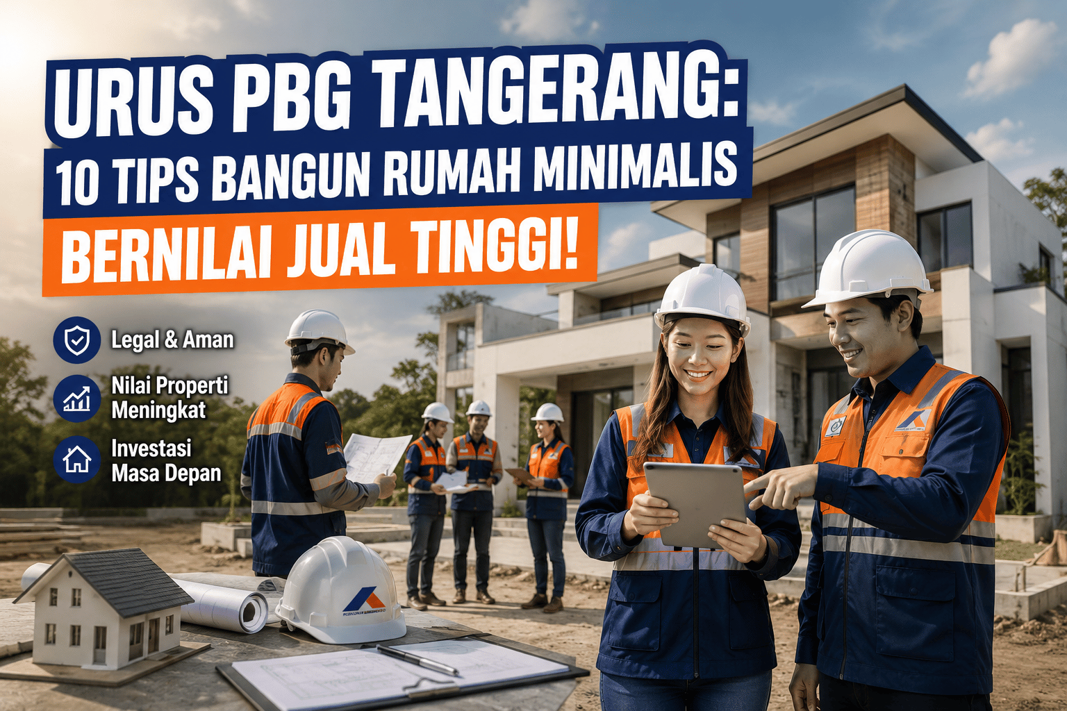 Urus PBG Tangerang: 10 Tips Bangun Rumah Minimalis Bernilai Jual Tinggi! Best Agency