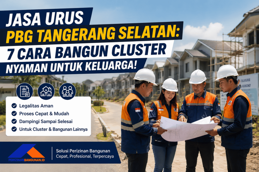 Jasa Urus PBG Tangerang Selatan