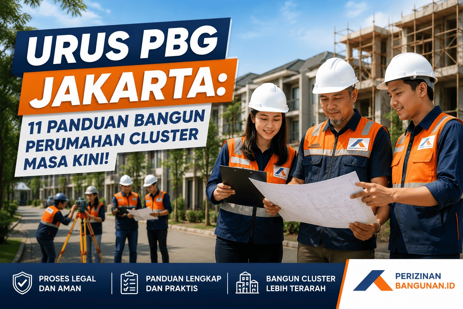 Urus PBG Jakarta: 11 Panduan Bangun Perumahan Cluster Masa Kini! Best Agency