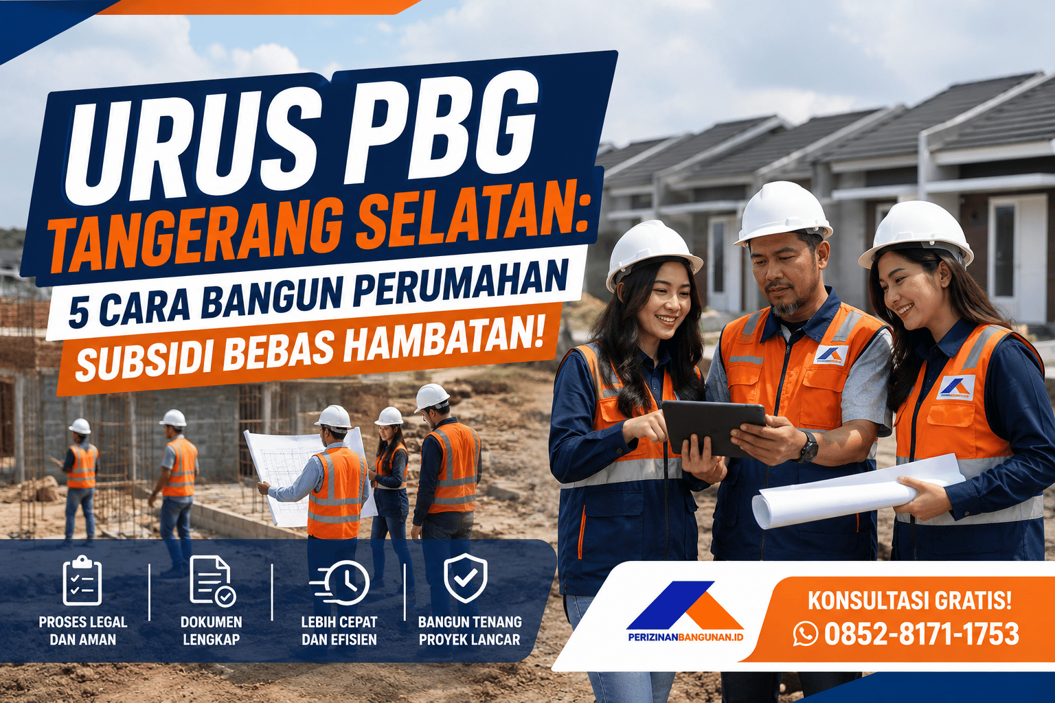 Urus PBG Tangerang Selatan: 5 Cara Bangun Perumahan Subsidi Bebas Hambatan! Best Agency