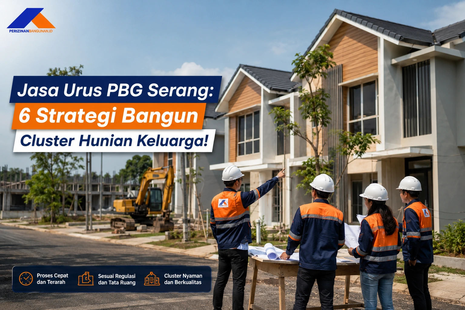 Jasa Urus PBG Serang: 6 Strategi Bangun Cluster Hunian Keluarga yang Legal dan Efisien! Best Agency