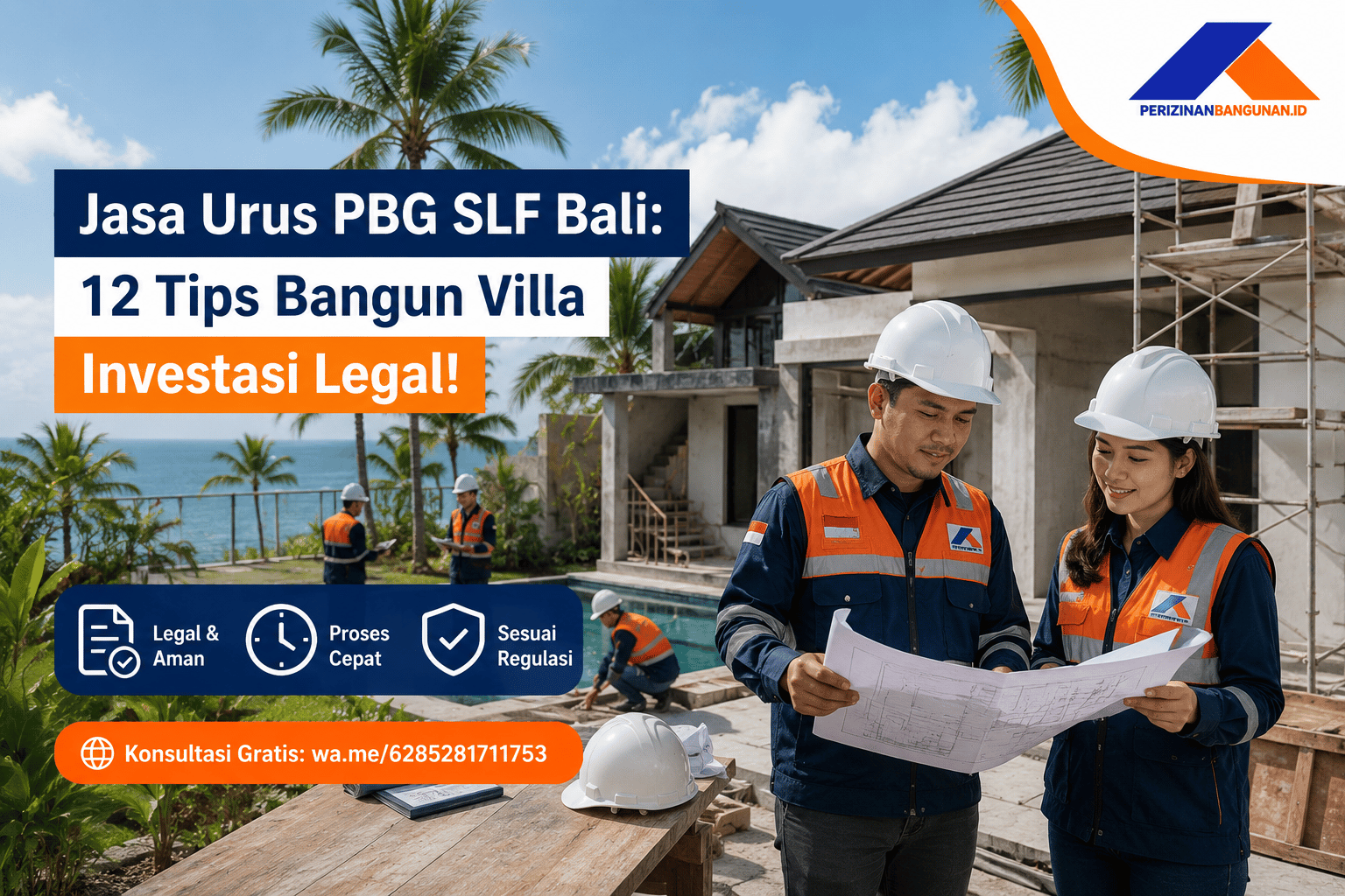 Jasa Urus PBG SLF Bali: 12 Tips Bangun Villa Investasi Legal yang Aman dan Menguntungkan! Best Agency