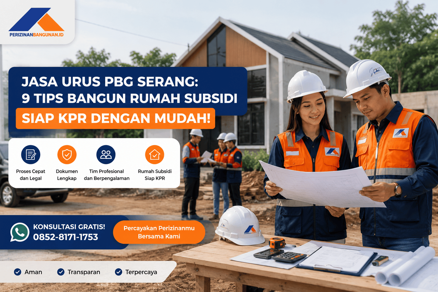 Jasa Urus PBG Serang: 9 Tips Bangun Rumah Subsidi Siap KPR dengan Proses Perizinan yang Lebih Mudah! Best Agency