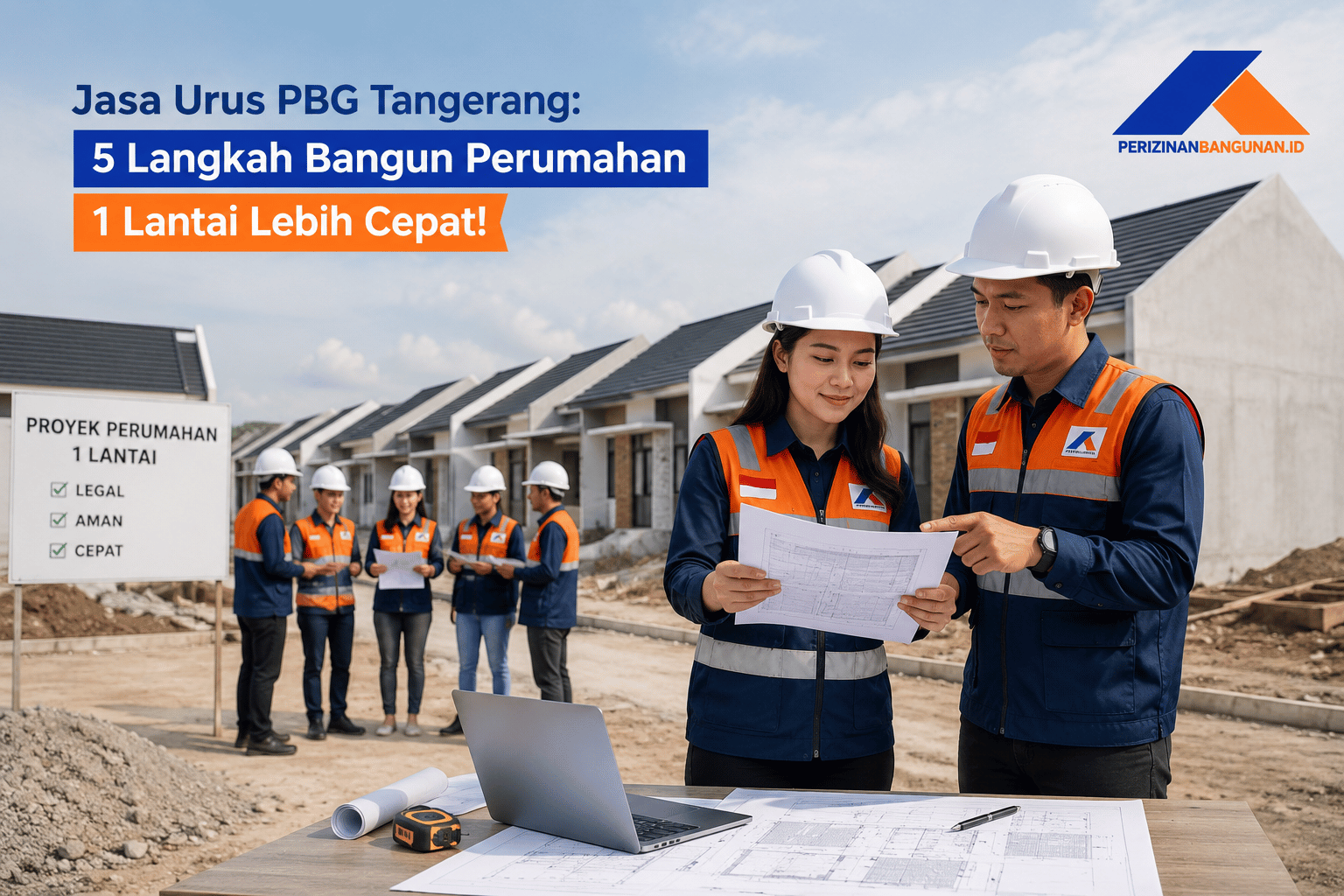 Jasa Urus PBG Tangerang: 5 Langkah Bangun Perumahan 1 Lantai Lebih Cepat! Best Agency