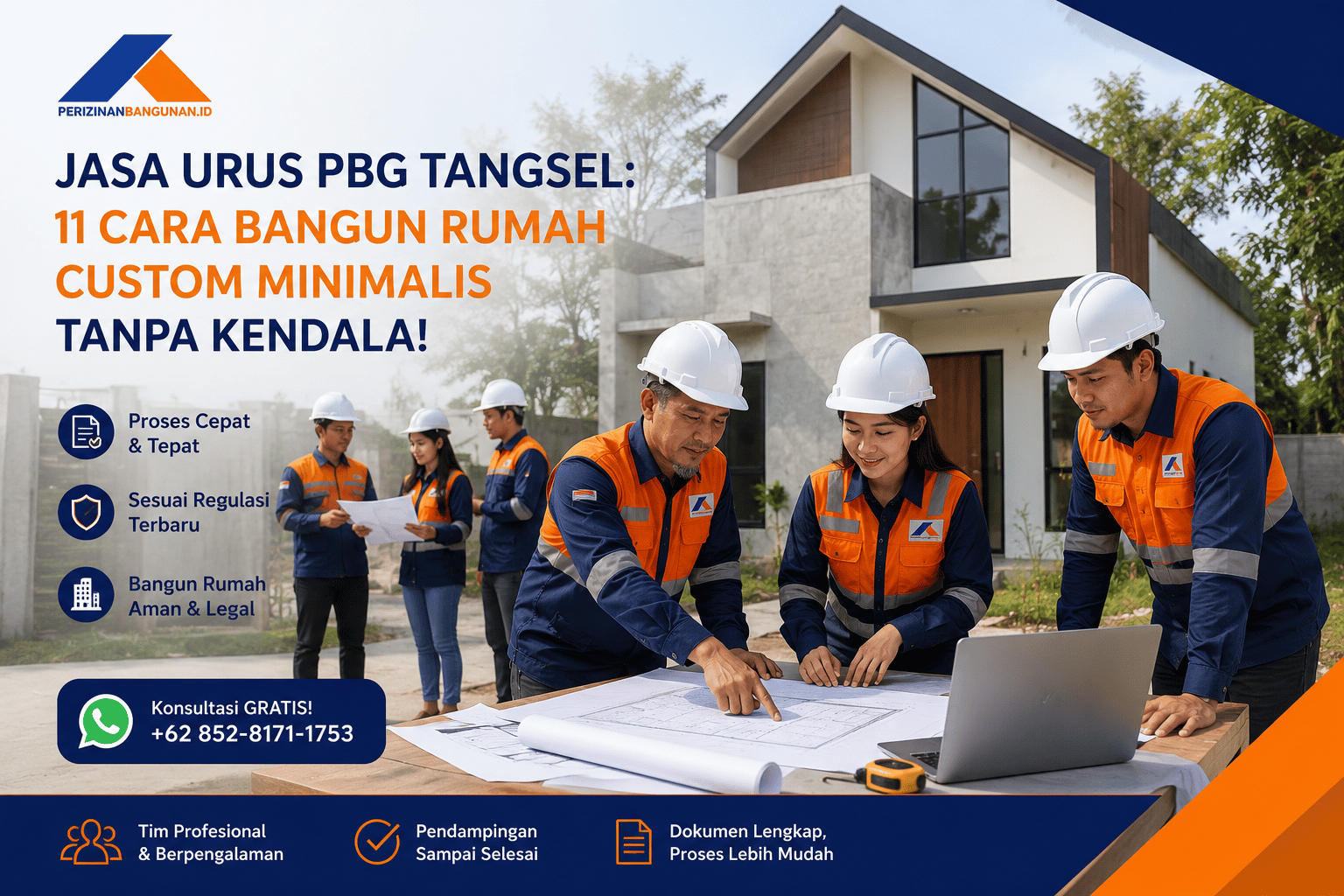 Jasa Urus PBG Tangsel: 11 Cara Bangun Rumah Custom Minimalis Tanpa Kendala! Best Agency