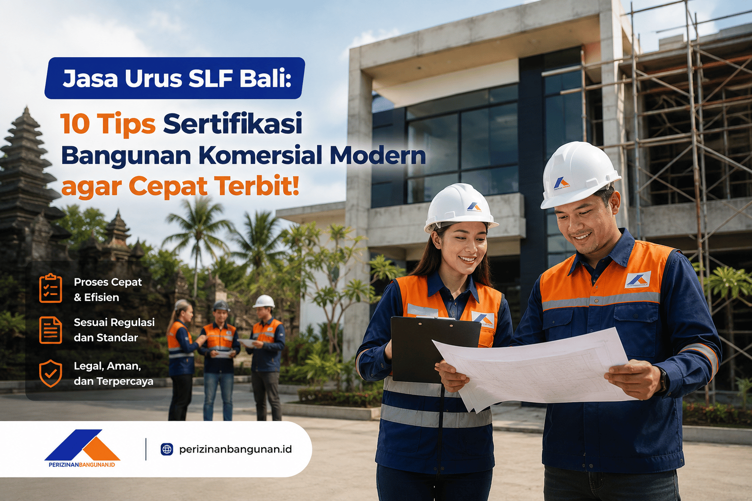 Jasa Urus SLF Bali: 10 Tips Sertifikasi Bangunan Komersial Modern agar Cepat Terbit! Best Agency