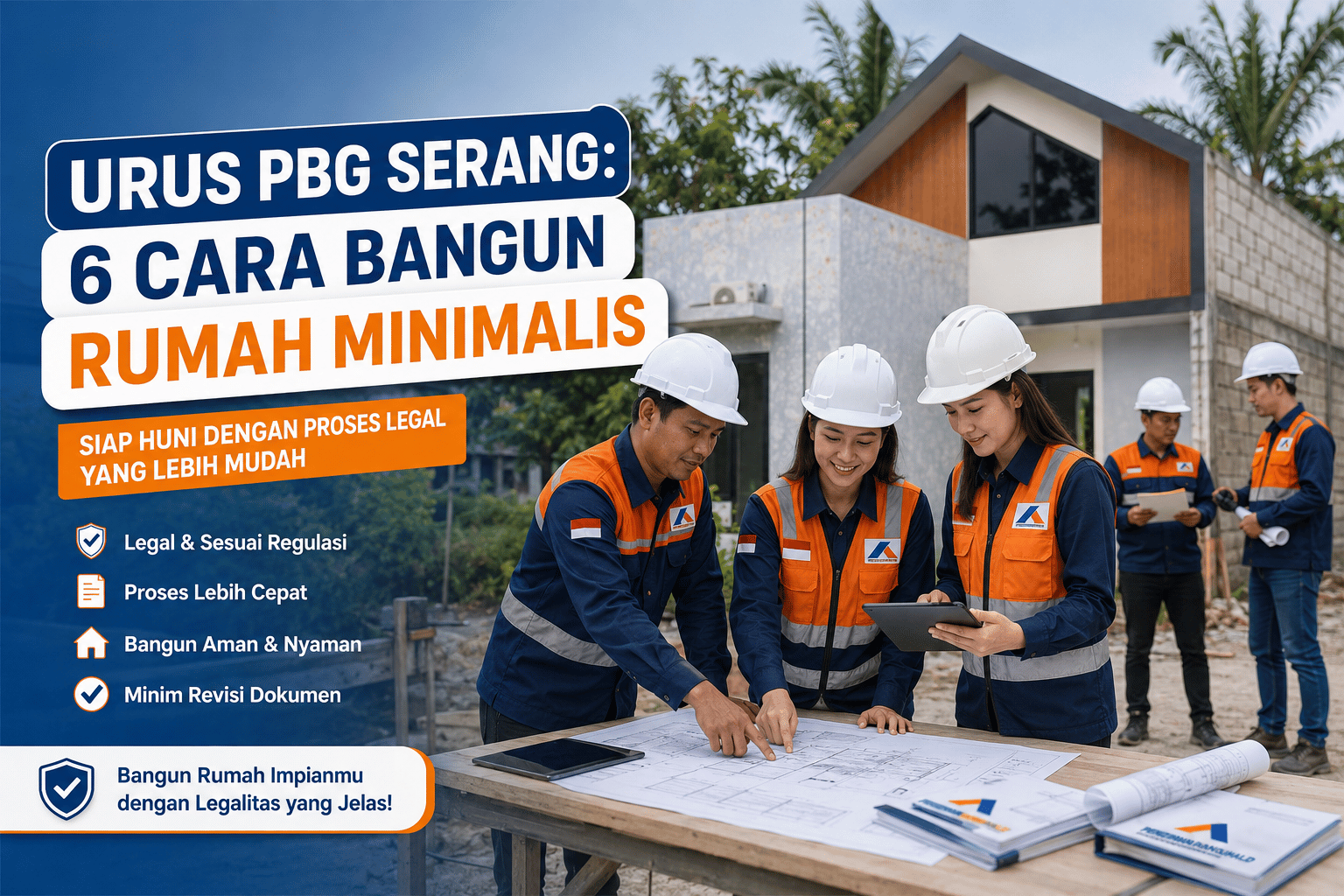 Urus PBG Serang: 6 Cara Bangun Rumah Minimalis Siap Huni dengan Proses Legal yang Lebih Mudah! Best Agency