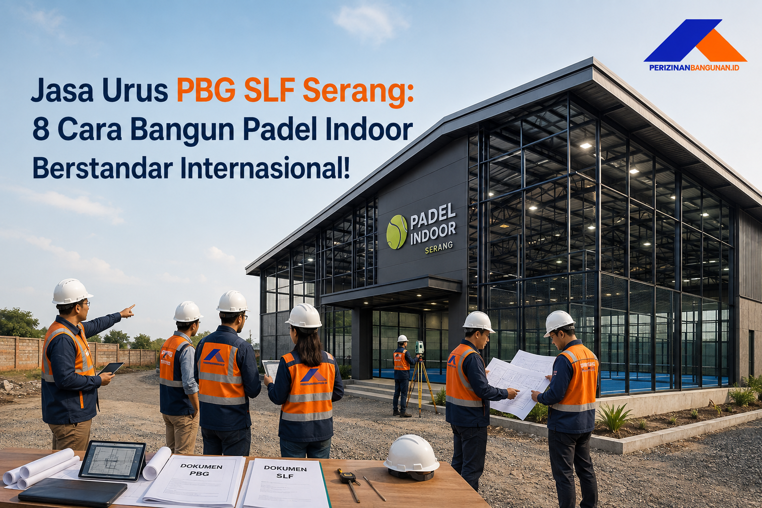 Jasa Urus PBG SLF Serang: 8 Cara Bangun Padel Indoor Berstandar Internasional! Best Article