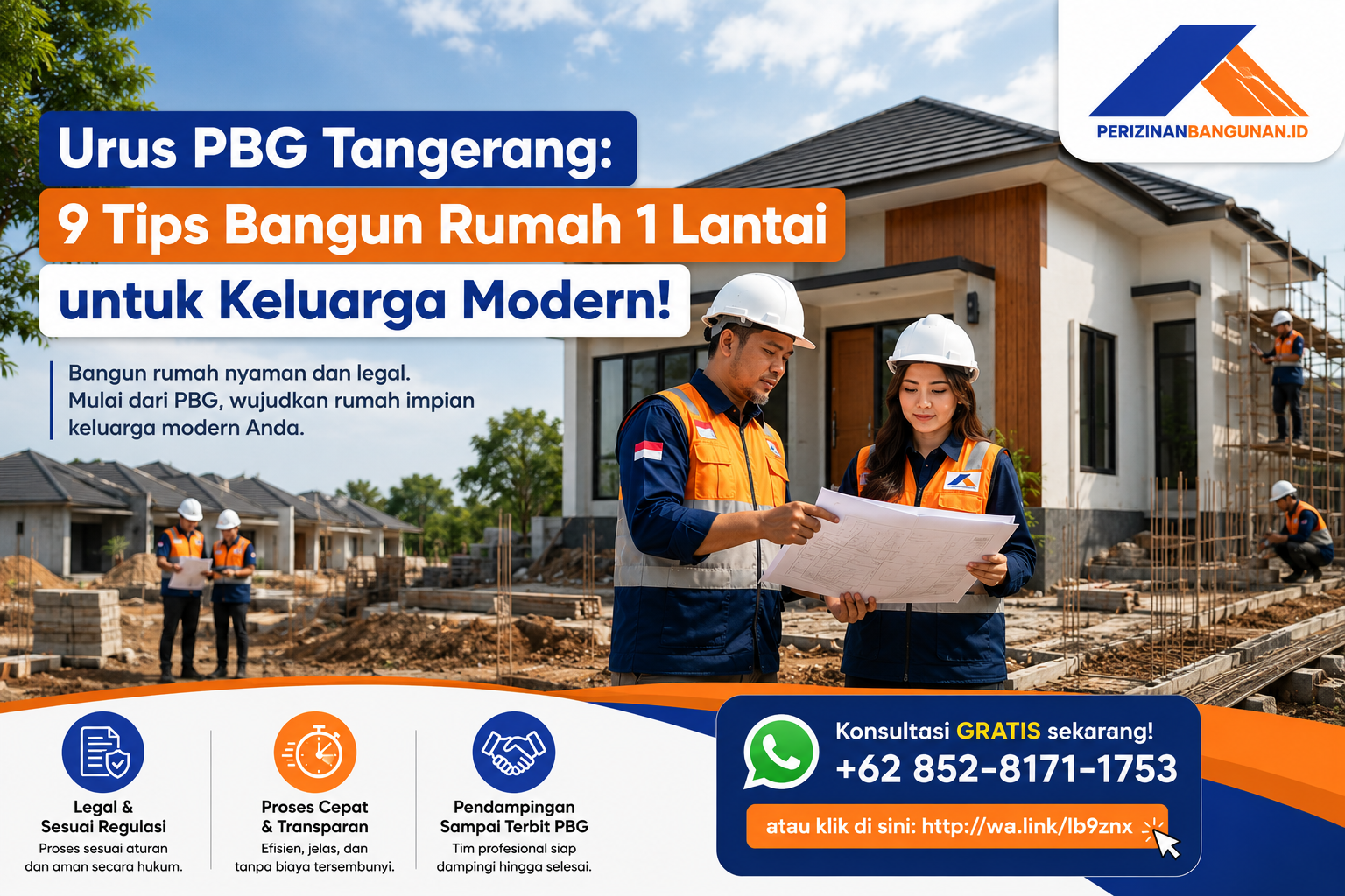 Urus PBG Tangerang: 9 Tips Bangun Rumah 1 Lantai untuk Keluarga Modern! BestAgency