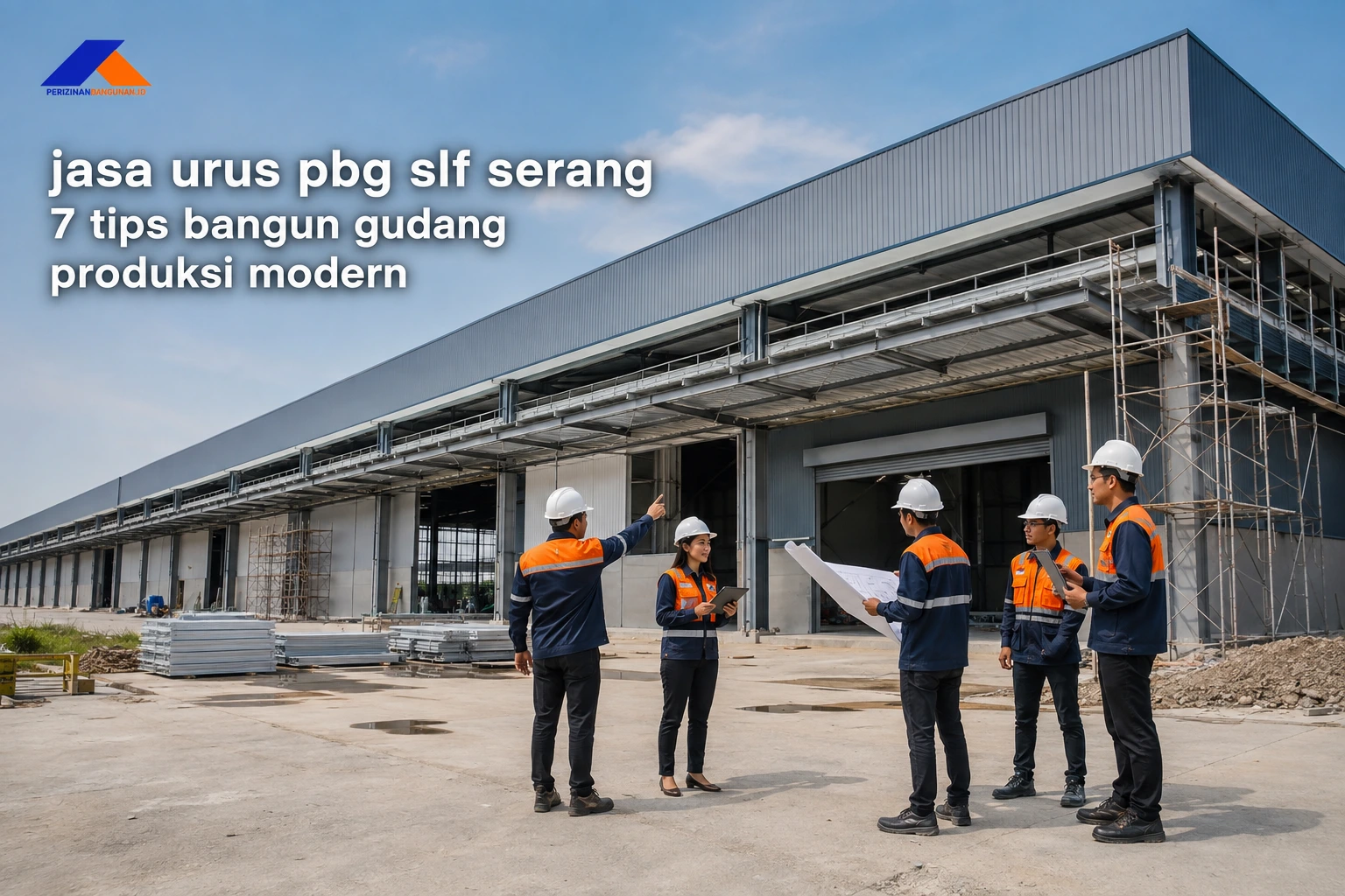 Jasa Urus PBG SLF Serang: 7 Tips Bangun Gudang Produksi Modern! Best Agency