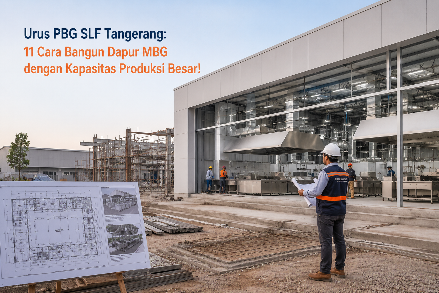 Urus PBG SLF Tangerang: 11 Cara Bangun Dapur MBG dengan Kapasitas Produksi Besar! Best Agency