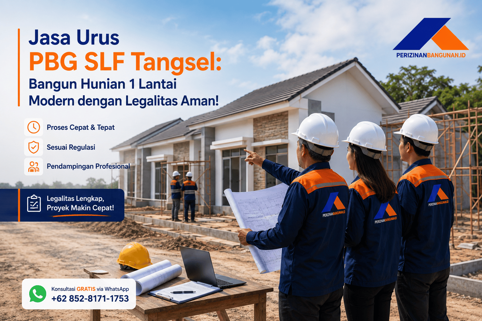 Jasa Urus PBG SLF Tangsel: 12 Strategi Bangun Hunian 1 Lantai Modern! Best Agency