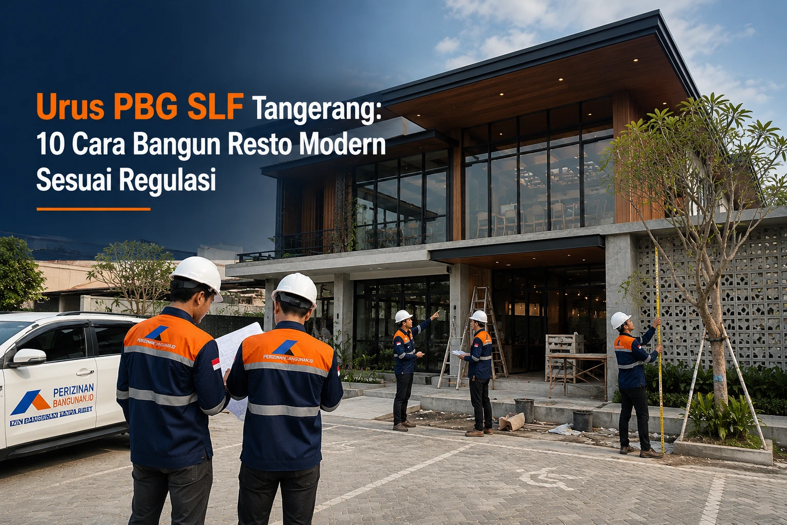 Urus PBG SLF Tangerang: 10 Cara Bangun Resto Modern Sesuai Regulasi! Best Agency