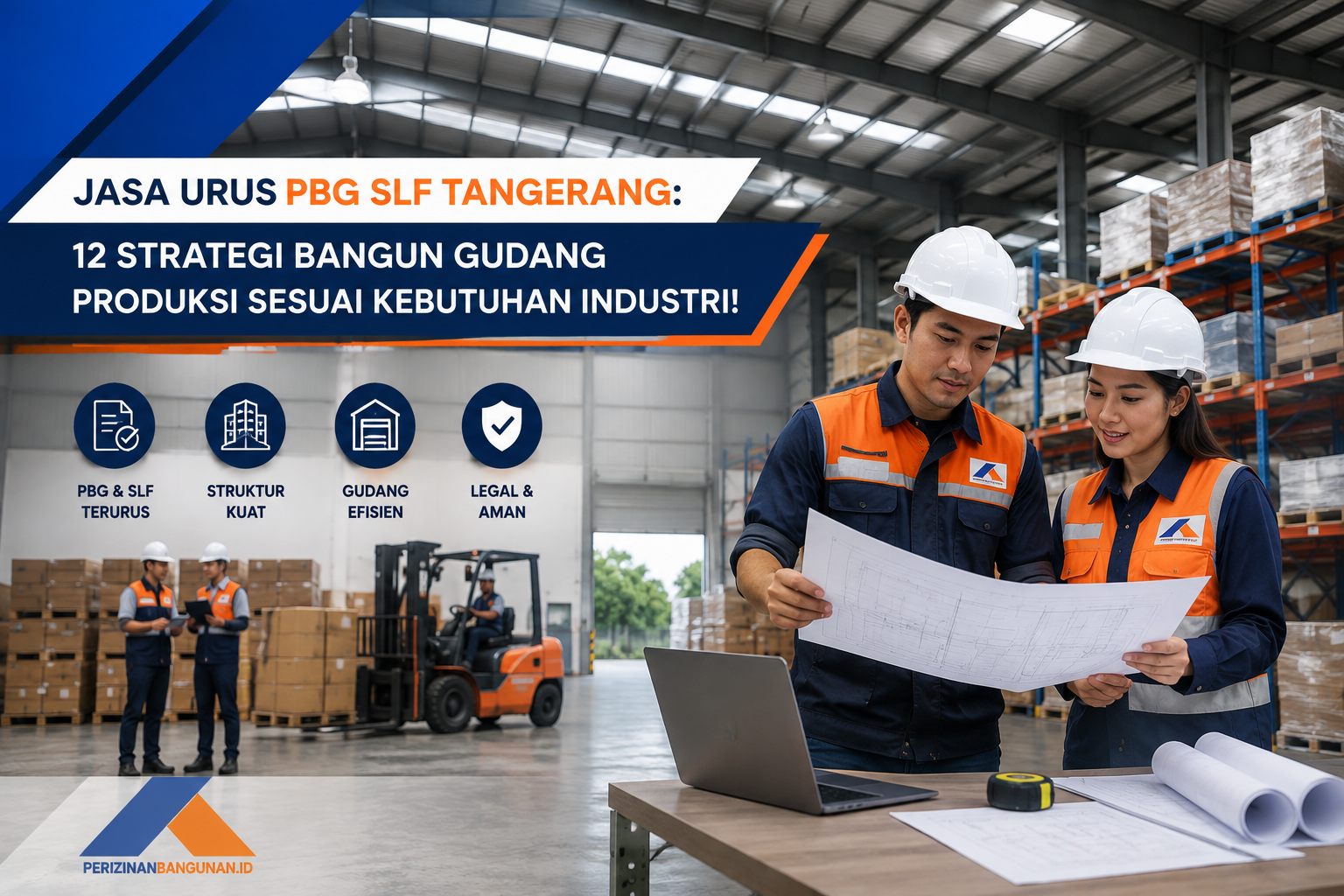 Jasa Urus PBG SLF Tangerang: 12 Strategi Bangun Gudang Produksi Sesuai Kebutuhan Industri! Best Agency