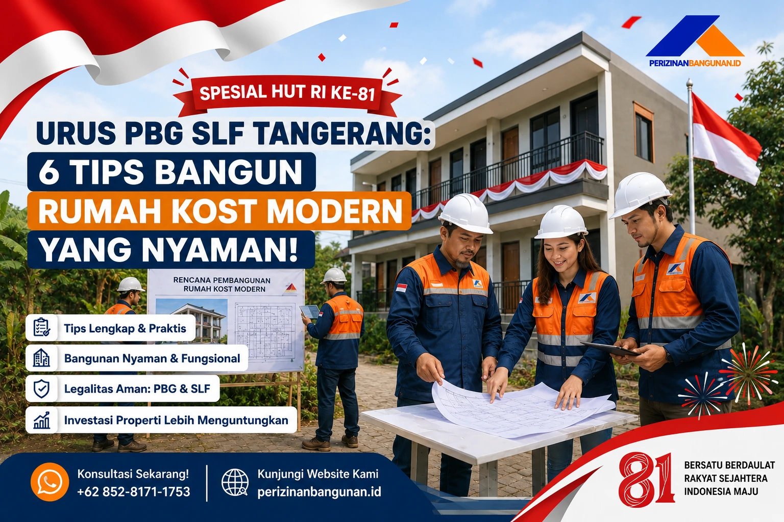 Urus PBG SLF Tangerang: 6 Tips Bangun Rumah Kost Modern yang Nyaman! Best Agency