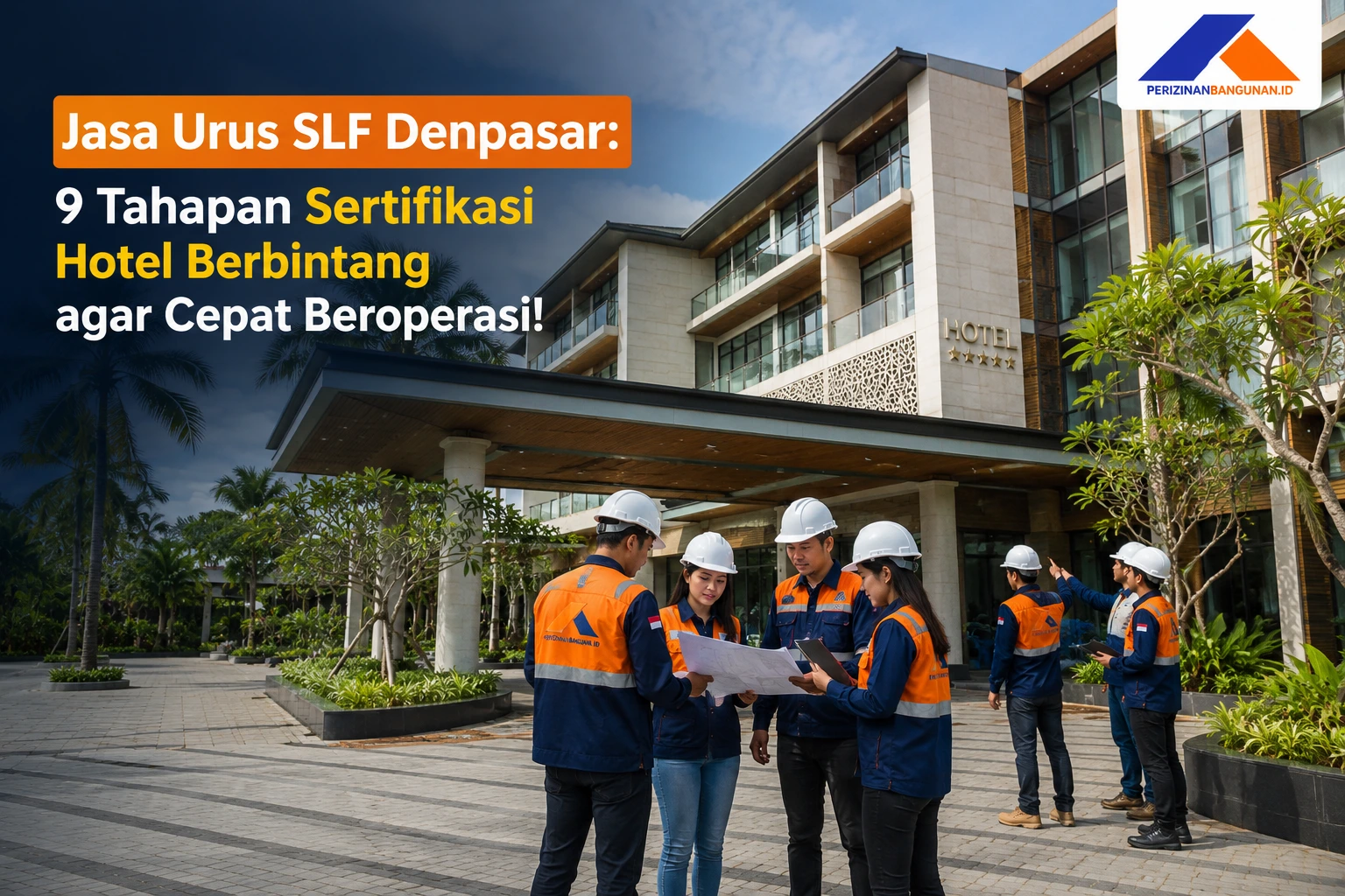 Jasa Urus SLF Denpasar: 9 Tahapan Sertifikasi Hotel Berbintang agar Cepat Beroperasi! Best Article