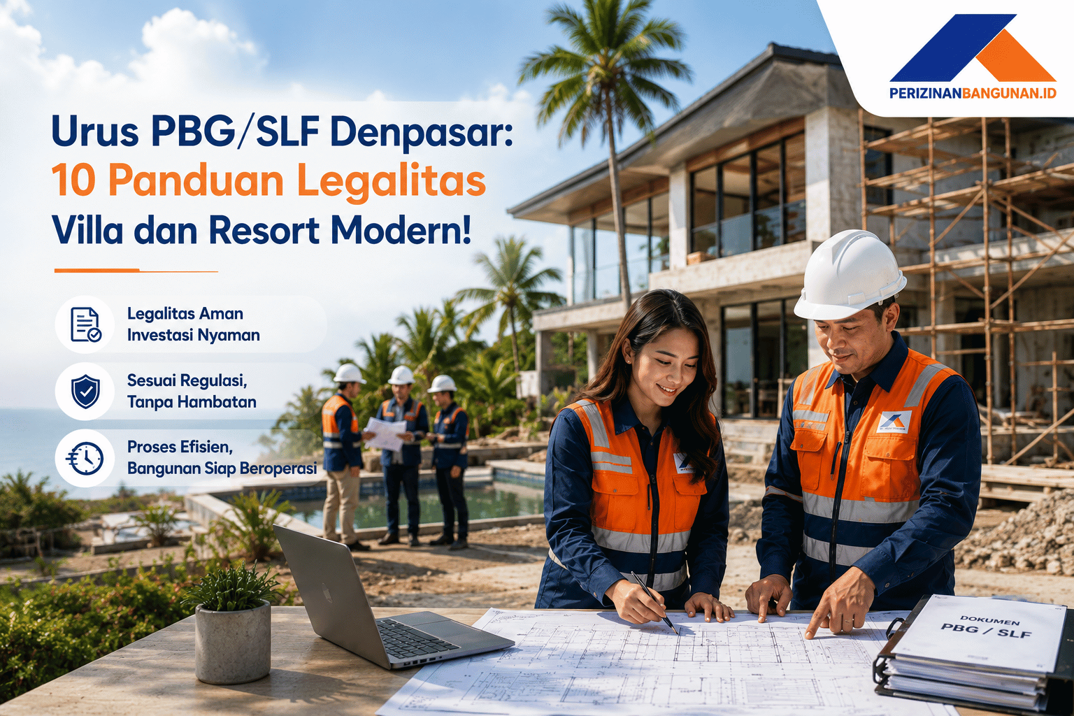 Urus PBG/SLF Denpasar: Solusi Tepat untuk Legalitas Villa dan Resort Modern! Best Agency