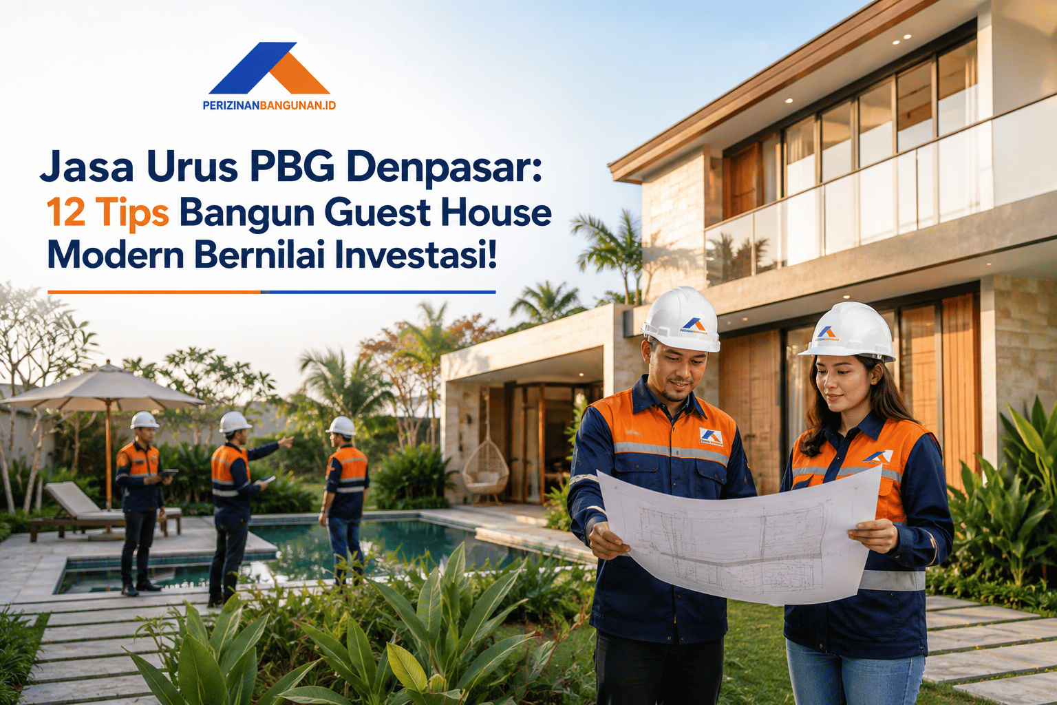 Jasa Urus PBG Denpasar: 12 Tips Bangun Guest House Modern Bernilai Investasi! Best Agency