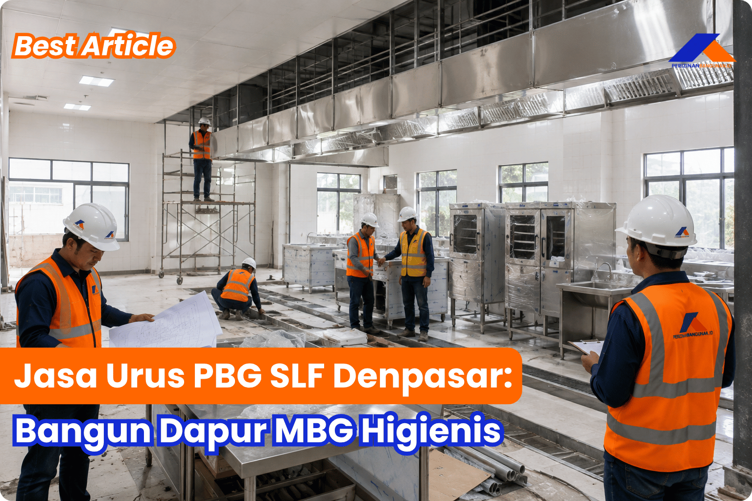 Jasa Urus PBG SLF Denpasar: Bangun Dapur MBG Higienis