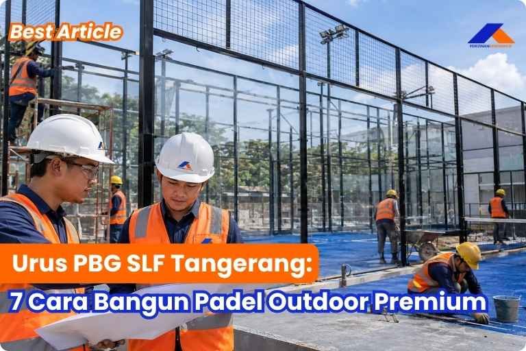 Urus PBG SLF Tangerang: 7 Cara Bangun Padel Outdoor Premium